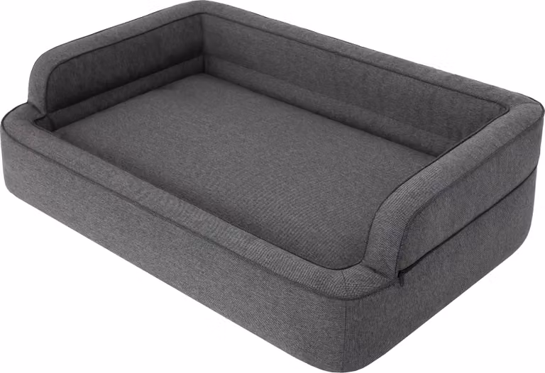 Letto per cani, arredamento per animali, letto per gatti, sfoderabile, cesto per cani, cuscino per cani, lettino per cani, posti letto, divano per cani, grafite, L: 78x47 cm