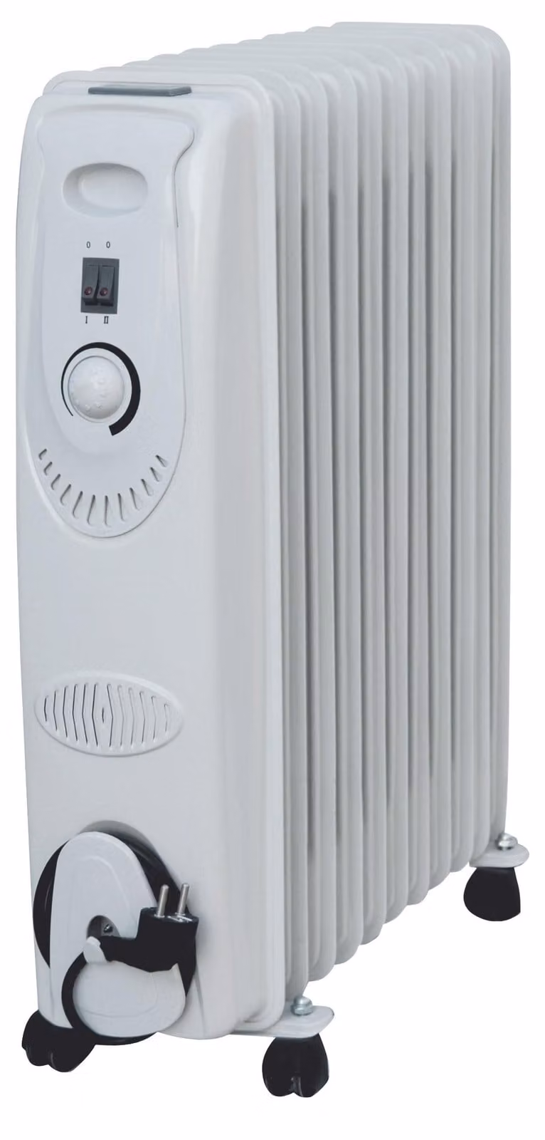 Radiatore Ad Olio Elettrico Avorio Con 3 Livelli Di Potenza