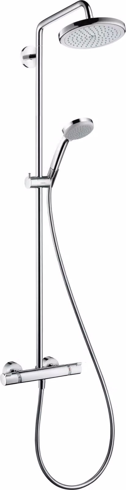 Doccia a soffione Croma 220 1getto EcoSmart, portata 9 litri/minuto, finitura cromata