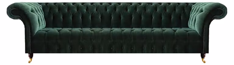 Grüne Wohnzimmer Chesterfield Textilcouch Wohnzimmer Polster Sitzmöbel