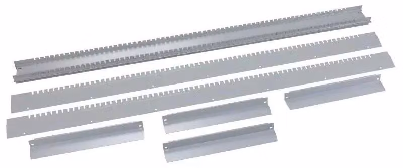Schneider Electric Spacial SF/SM - Set telaio di montaggio per montaggio su modulo, doppio, 576 moduli, 18 mm, 2000 x 1200 mm NSYDCSH2012