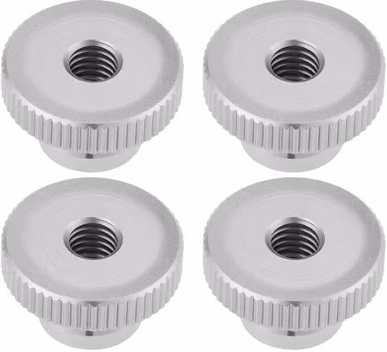 Bulloni a testa esagonale M6 - 12x20mm - Acciaio inossidabile 304 - Confezione da 4 - Per stampanti 3D - Resistenti e compatti
