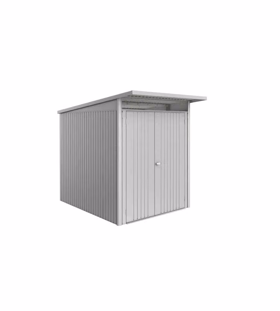 Biohort Casetta Avantgarde da Giardino Metallo A2 ECO Grigia 180x260 cm