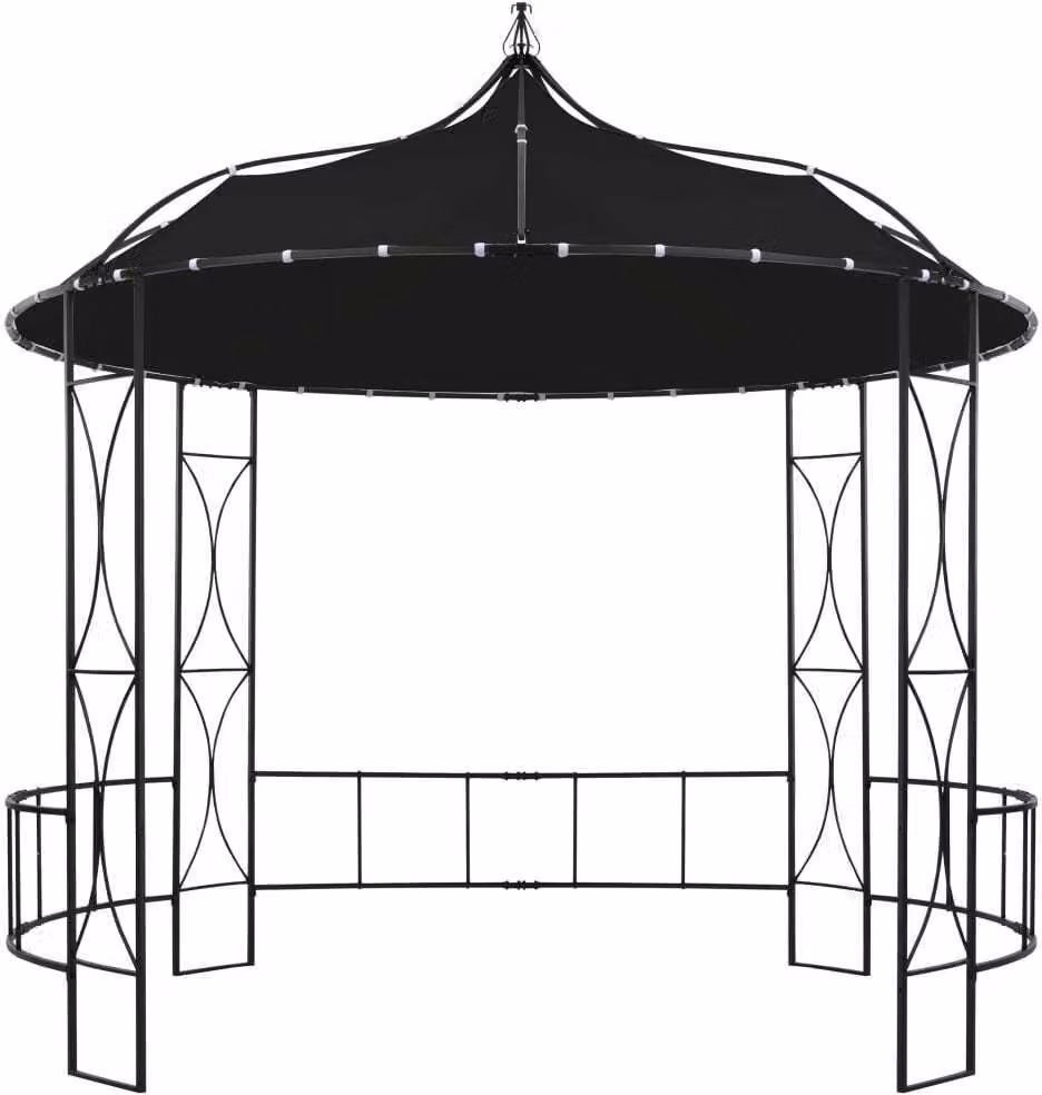 Gazebo 300x290 cm Antracite Rotondo