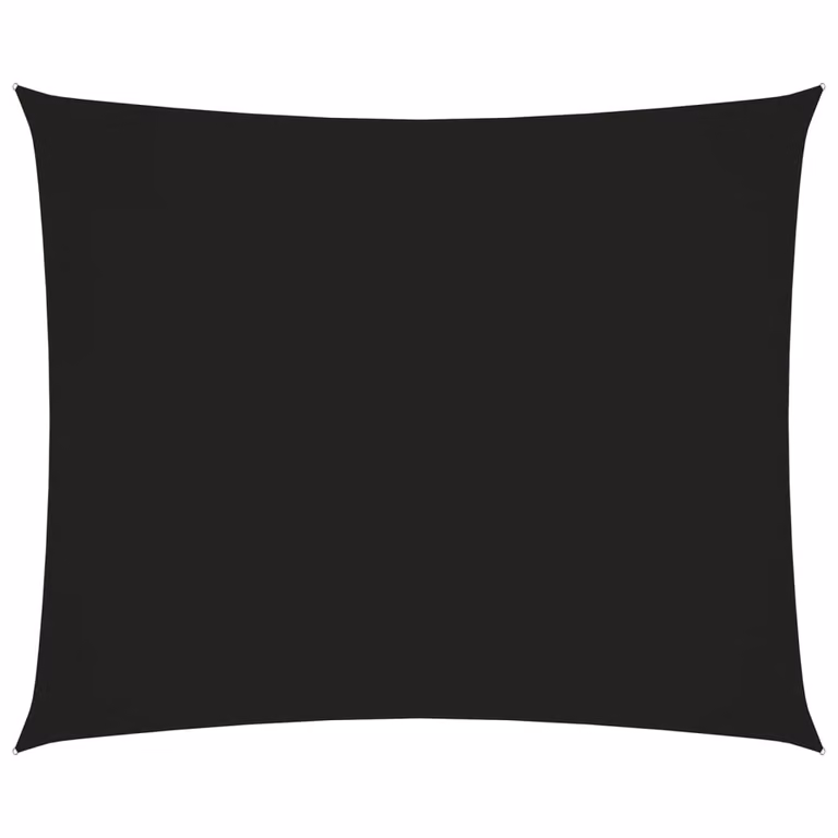 The Living Store Tenda da sole in tessuto Oxford rettangolare 3x4 m nero