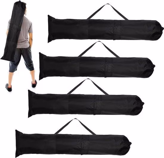 Borsa da trasporto compatta 109x23 cm, 4 pezzi, con tracolla e 2 tasche