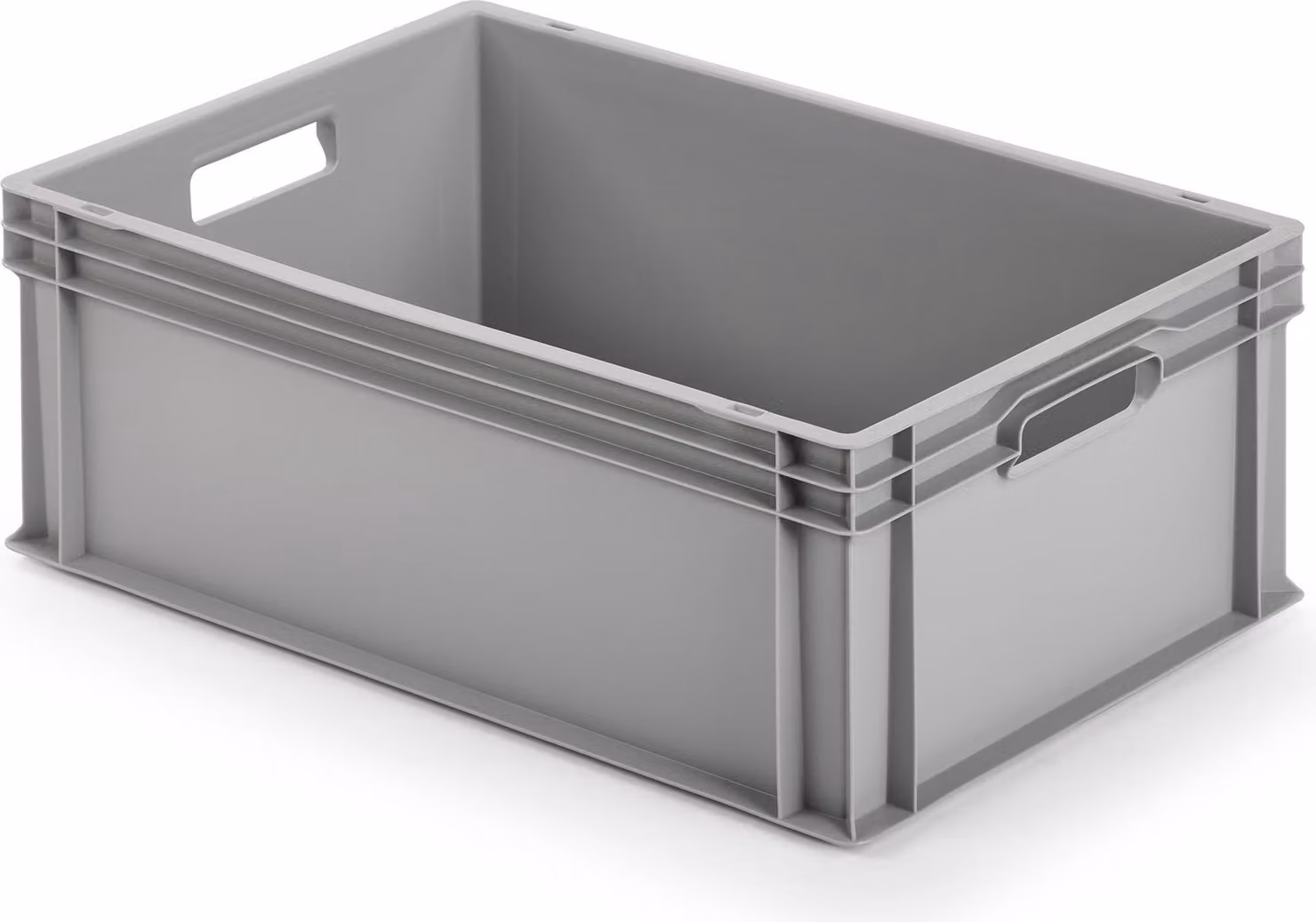 ALUTEC Kunststoffbehälter 60x40x22 cm Stapelbox Stapelkiste Eurobox