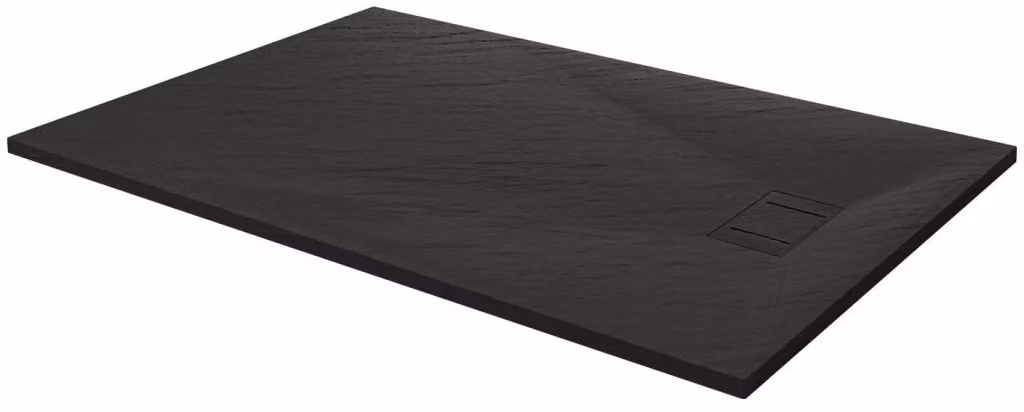 Piatto Doccia Quadrato Fosterberg in Acrilico Colore Antracite L 90 x P 90 cm – 2