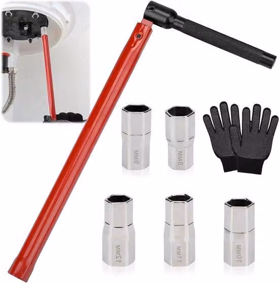 Set di chiavi in acciaio inossidabile da 13 mm per lavori di montaggio
