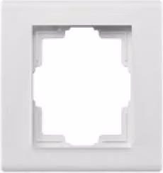 Elektro-Plast Catrin telaio singolo bianco (2171-00)