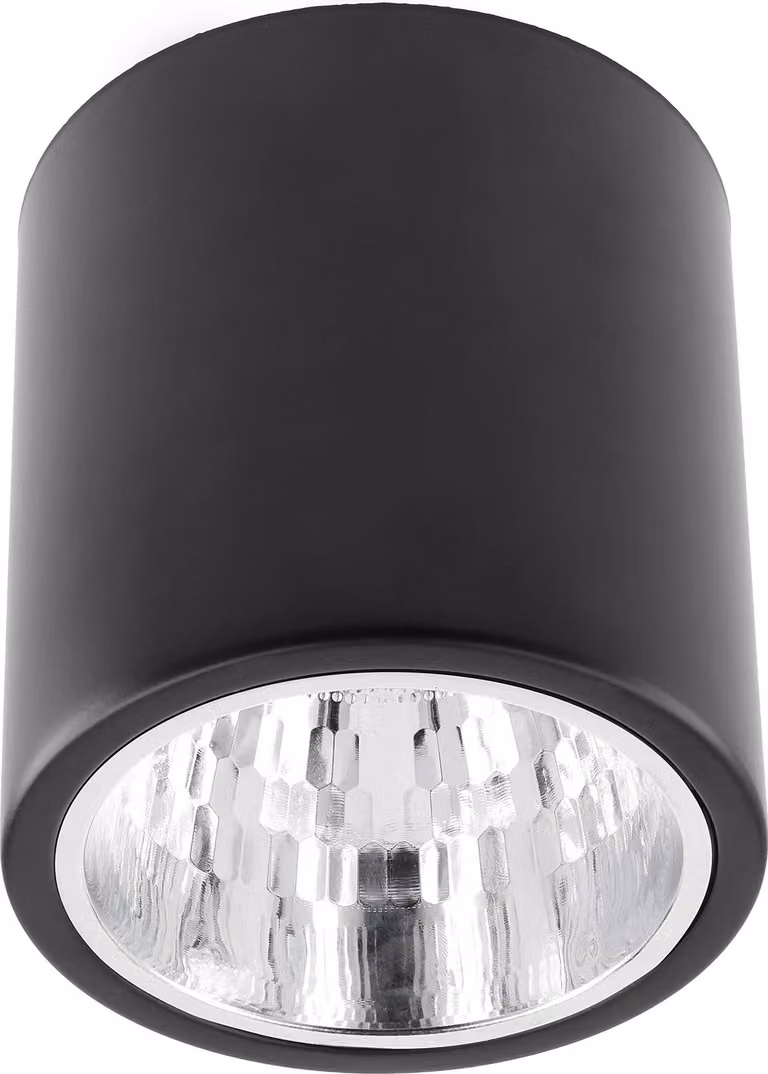 Plafoniera nera DRAGO 60W E27 240V IP20 172x180mm OS-DRAGO18-00