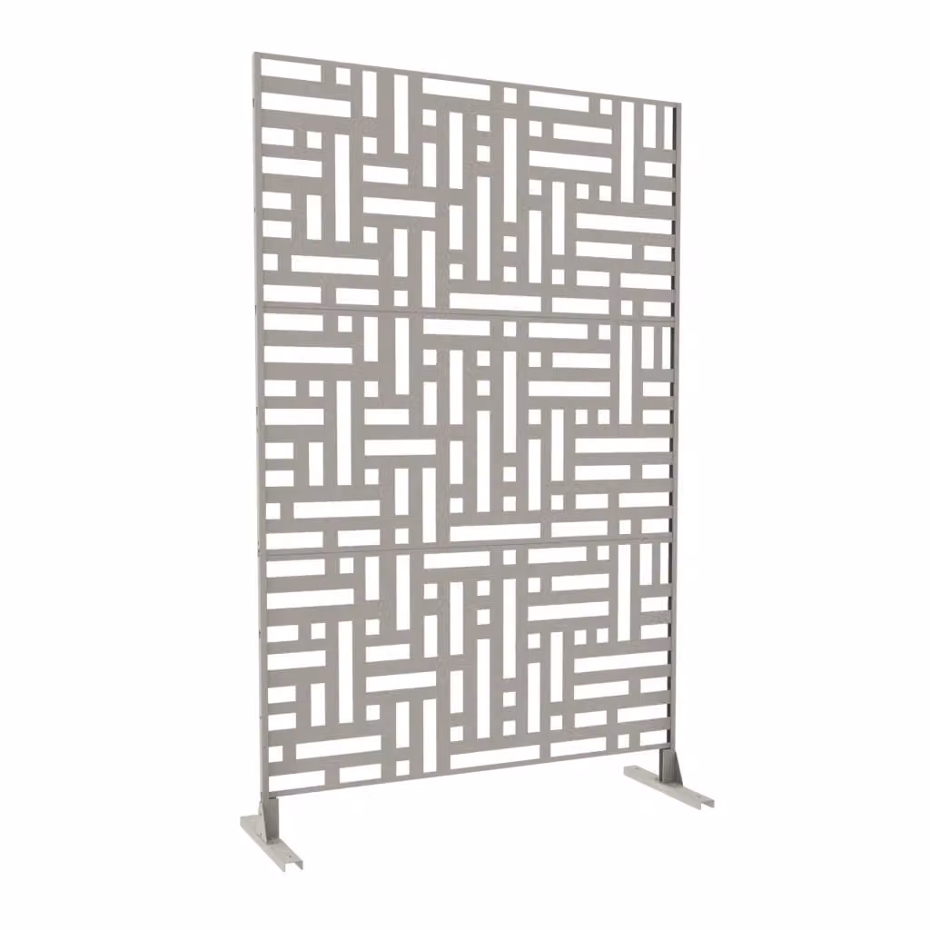 Pannello Divisorio Bernalda casa.pro in Acciaio Traforato Verde L: 120 cm, H: 180 cm – 2