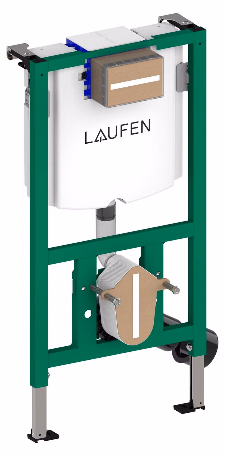 LAUFEN INEOLINK élément dinstallation, avec réservoir de chasse pour WC suspendu, hauteur de construction basse 980mm, H9271040000001, H9271040000001