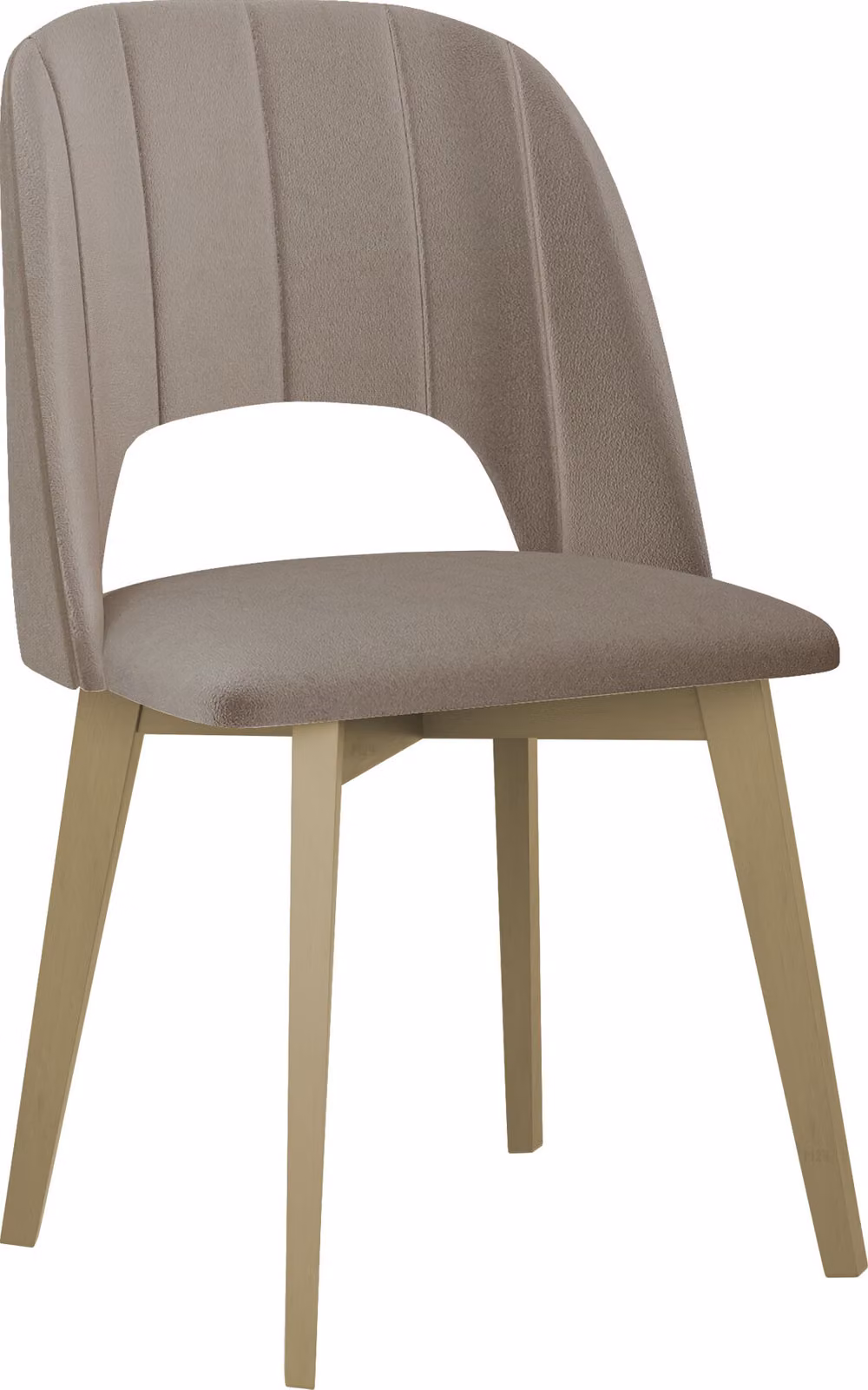 Sedie da tavolo da pranzo AFTON 8 - rovere sonoma / beige