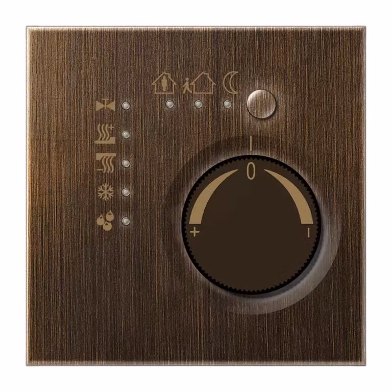 Jung ME2178AT Regolatore continuo KNX in ottone anticato