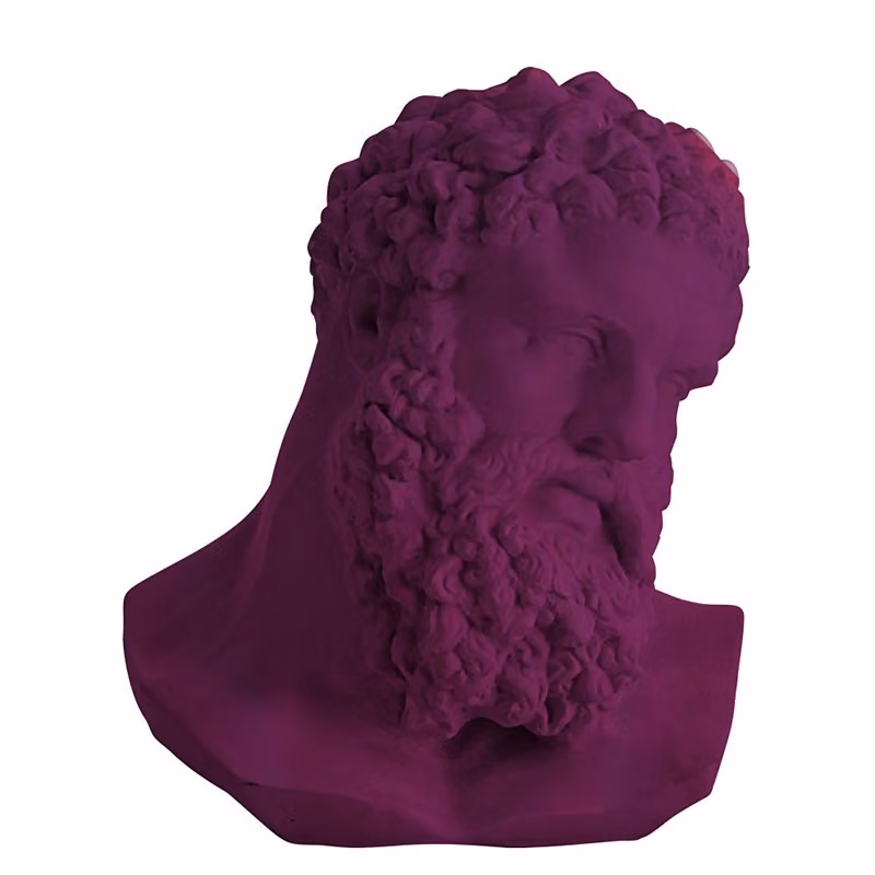 Busto in ceramica Ercole Velvet Adriani e Rossi