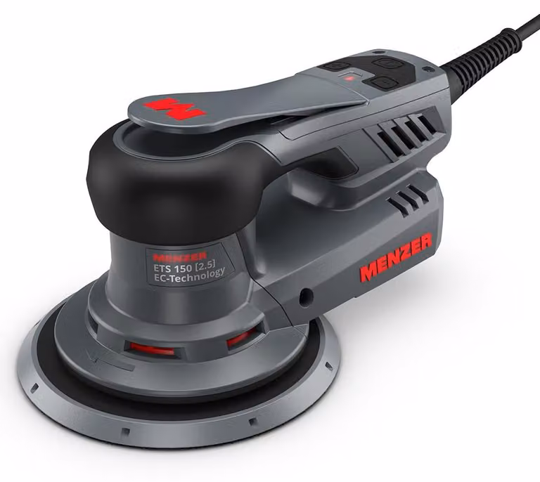 Levigatrice orbitale da 150 mm - 230 Volt - 350 W - Alimentazione di rete - Ideale per la levigatura fine e la lucidatura