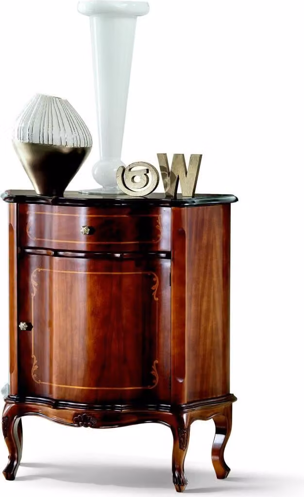 Italienische Möbel Stil Barock Braun Kommode Anrichte Designer Möbel Holz