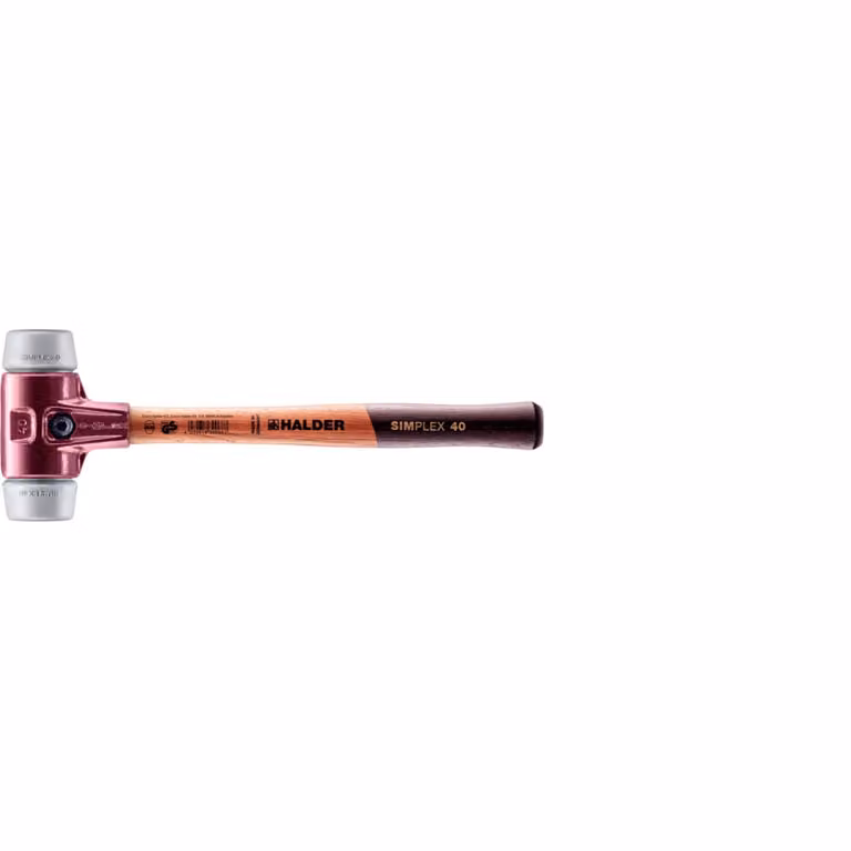 Mazza SIMPLEX soft-face, TPE-mid; con ghisa malleabile..