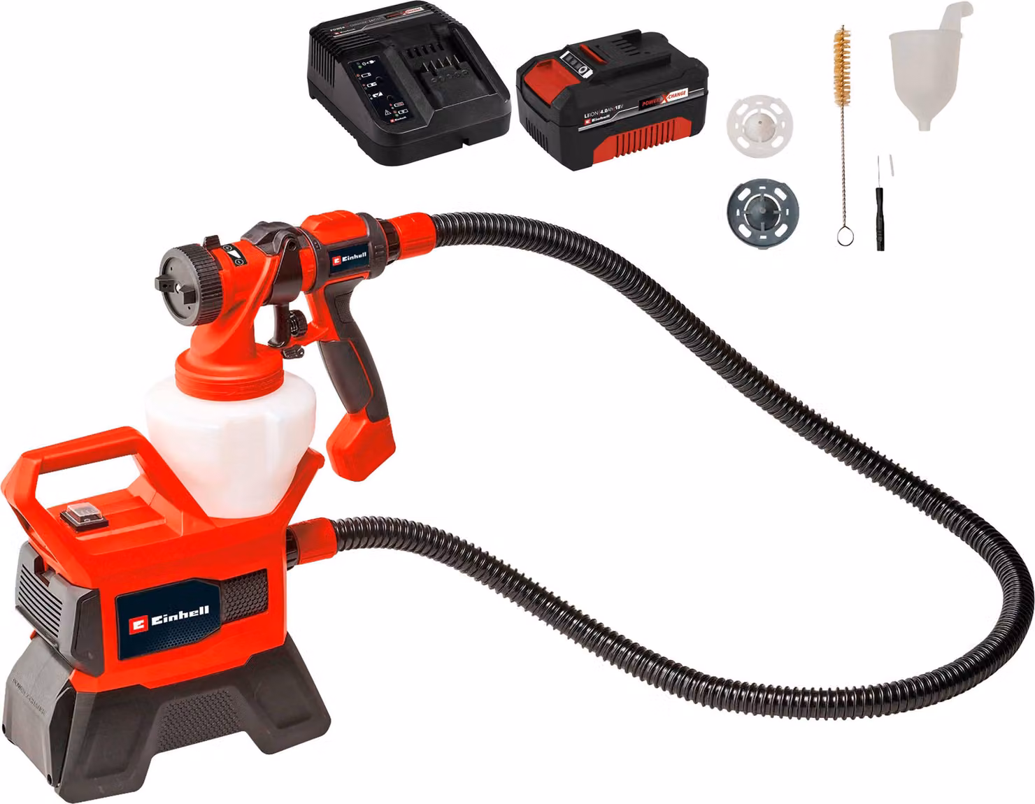 Sistema di verniciatura a batteria EINHELL TE-SY 18/90 Li Kit (1x 4,0 Ah)