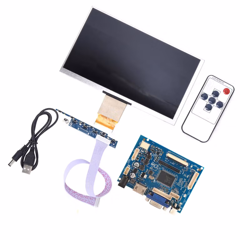Modulo display LCD, modulo display LCD TFT, scheda driver LCD, kit scheda controller LCD, scheda LCD da 7 pollici