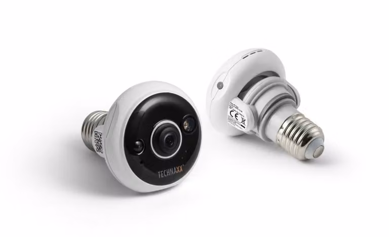 Technaxx TX-58 IP-šberwachungskamera FullHD fr die Lampenfassung E27