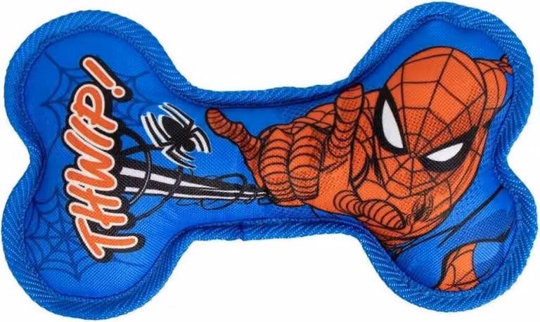 Gioco Per Cani Spiderman In Poliestere E Gomma