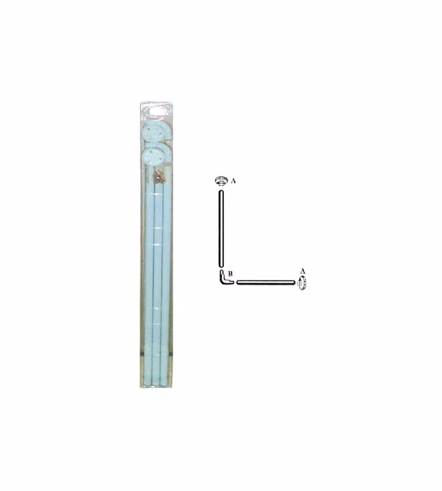 Tubo Tende Doccia  80+ 80             Aglaia 02616