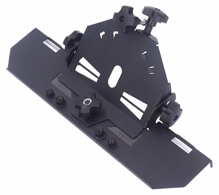 Macchina per smussare i bordi delle piastrelle - Utensile multifunzione per il taglio - Alluminio per la lavorazione delle piastrelle - Colore nero - Per tagliare gli angoli - Adatto per piastrelle in Vetroceramica...