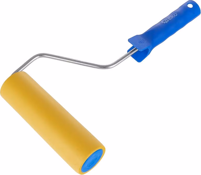 Rullo a pressione per carta da parati 15 cm - Strumento professionale per una pressatura precisa della carta da parati per una finitura impeccabile. Impugnatura ergonomica e tecnologia di pressione delicata.