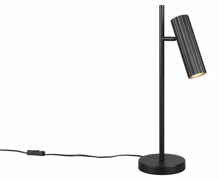 Trio 567700132 Lampada da tavolo Soka GU10 ⌀15cm nero opaco