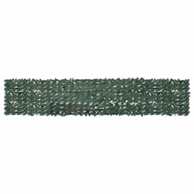Paravento da balcone con siepe artificiale vidaXL, colore verde, L: 400 cm, H: 75 cm