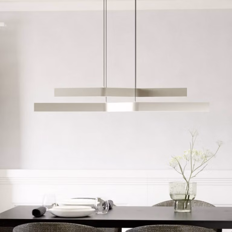 EGLO Lampada a sospensione PLAYITAS, dimmerabile, Alluminio / Grigio / Zincato, Soggiorno / Sala da pranzo, Metallo, Lampada a sospensione