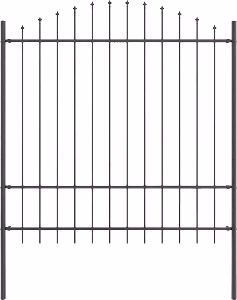 Recinzione per Giardino Woerden Grigio 170 x 215 cm