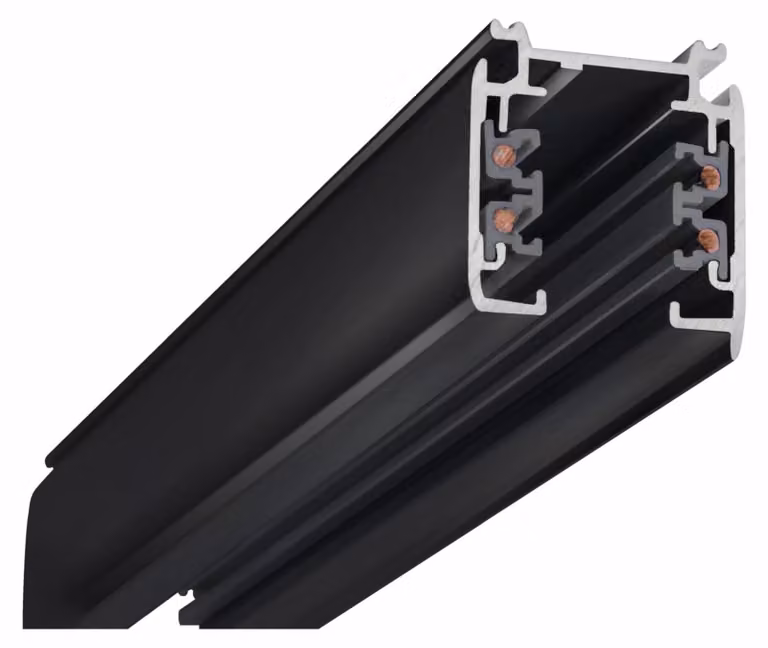 CENTURY Multipresa trifase GLOBAL TRACK da 2 m, nera