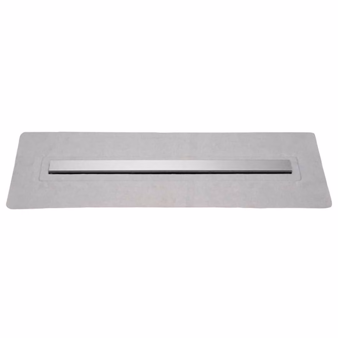 Canale doccia con copertura in acciaio inox, lunghezza 0,80 m