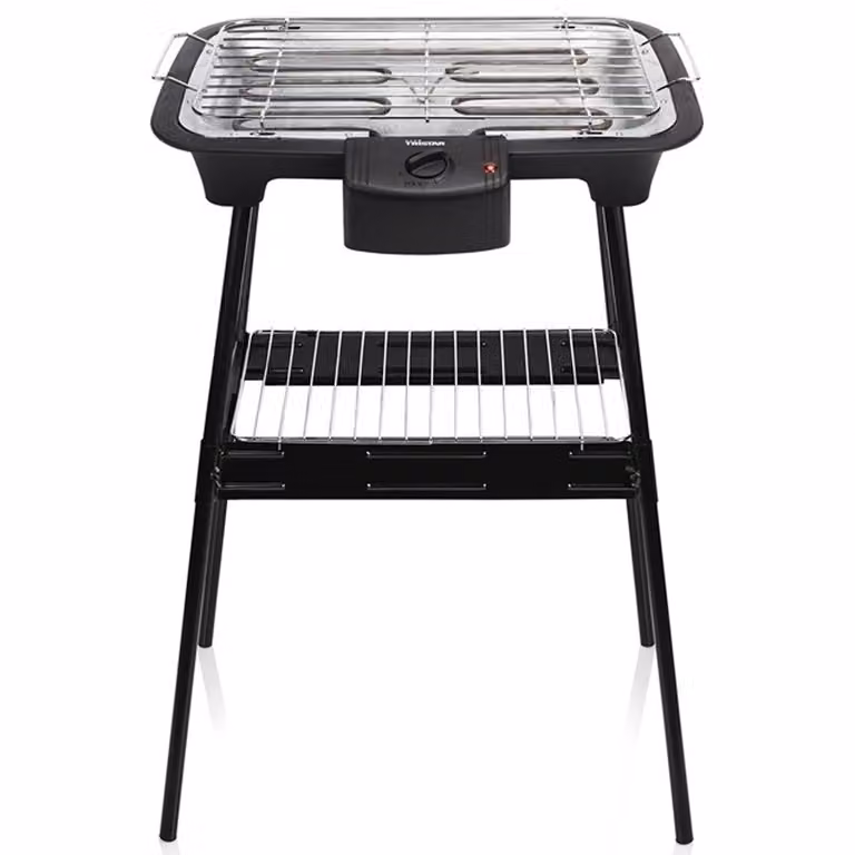 Grill elettrico con supporto BQ-2883 incluso ripiano 2000W