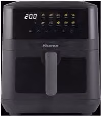 Friggitrice ad aria Hisense 10in1 da 7,7 Lt, 2100W, Black HAF2100DCD
