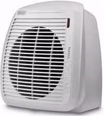 Termoventilatore Verticale DeLonghi Young Hvy1020 Bianco 2000W