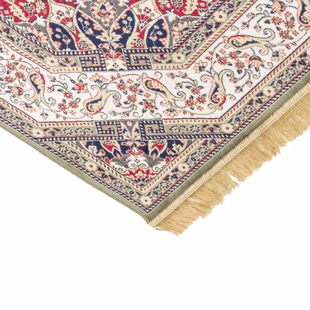 Tappeto Pierre Tappeti RUBINE 317 Keshan Verde con disegno classico persiano in stile orientale, L: 200 cm, P: 290 cm – 2