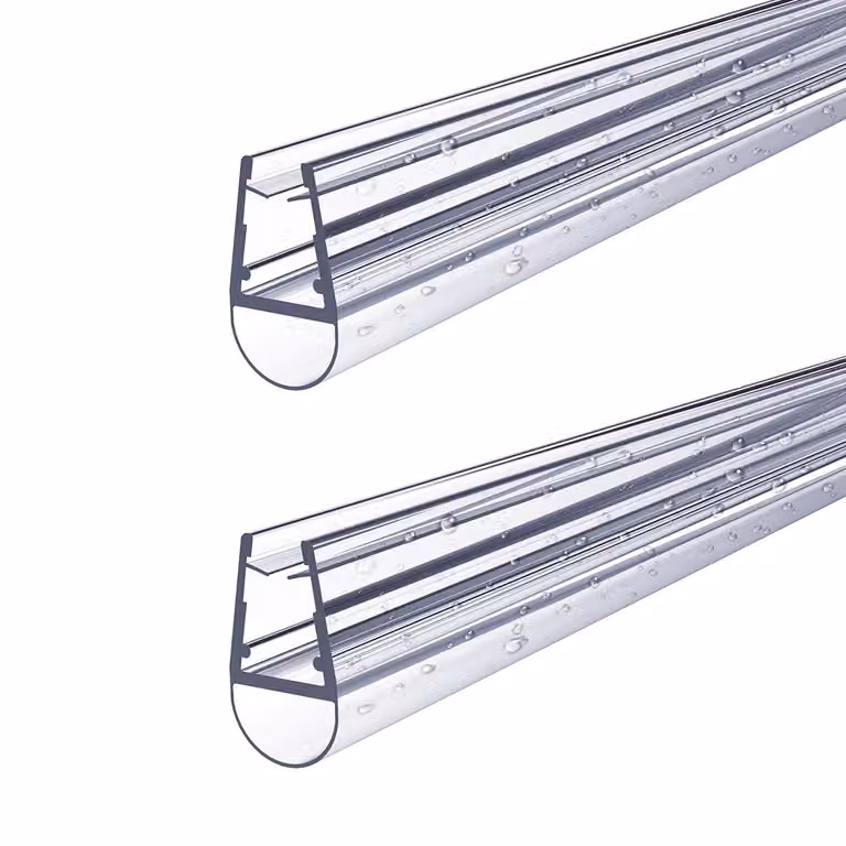 S'AFIELINA Guarnizione doccia 2 pezzi 80cm per vetro 4-6mm - Guarnizione di ricambio deflettore acqua per box doccia bagno