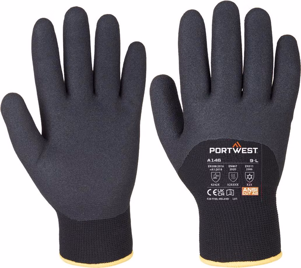 Gant Hiver Arctic - Vita M - Noir - Portwest