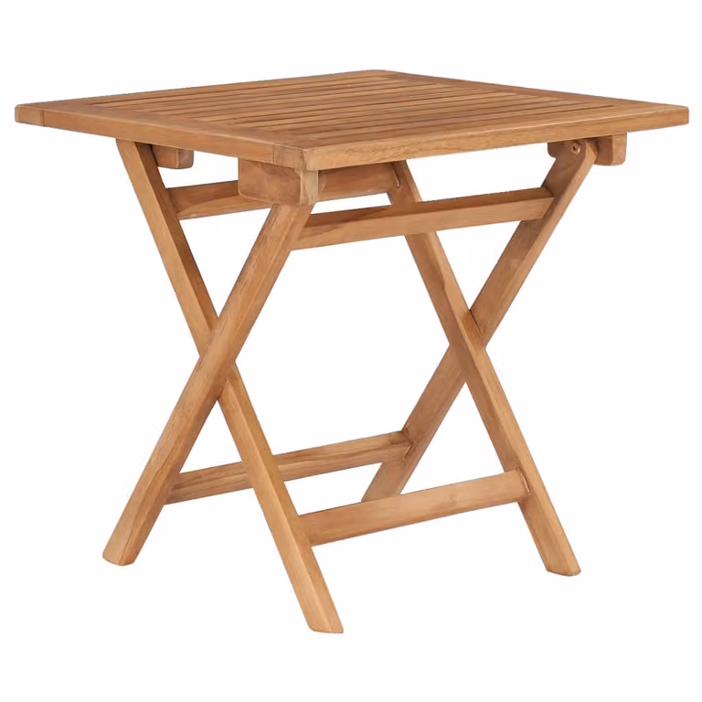 Maison Exclusive - Tavolo da giardino pieghevole 45x45x45 cm in legno massello di teak