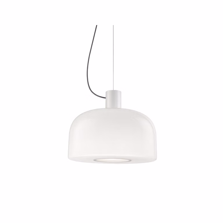 Flos - Bellhop Glass S1 - Sospensione - Bianco