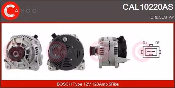 Alternatore 120A
