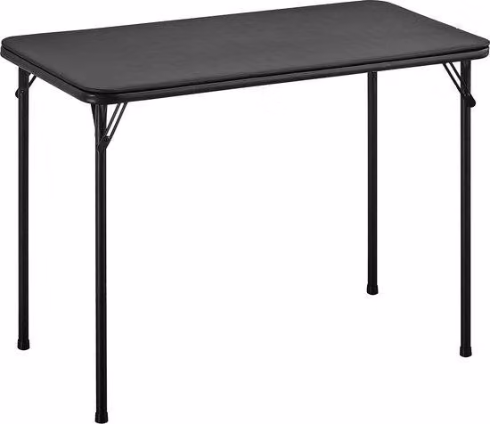 Tavolo pieghevole, 38x18x28 pollici, per giardino, balcone, lavoro