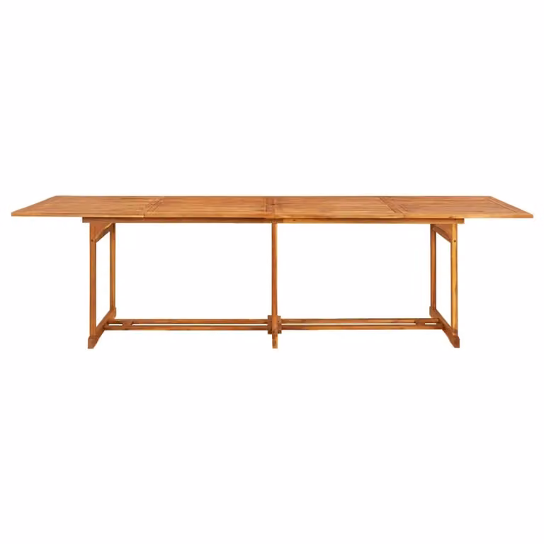 SYFAX™ Tavolo da Pranzo per Esterni 280x90x75cm Legno Massello Acacia