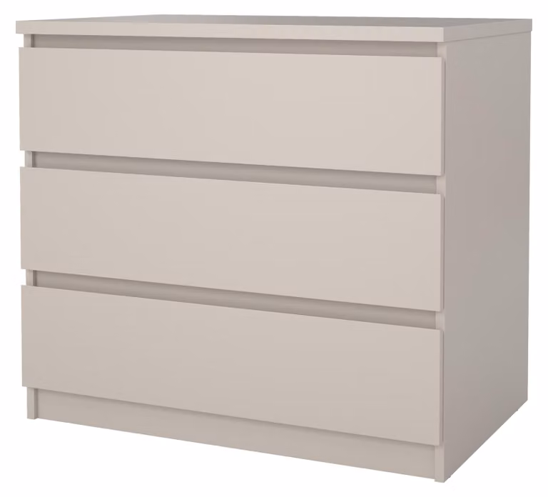 Comodino Naia, 3 cassetti
