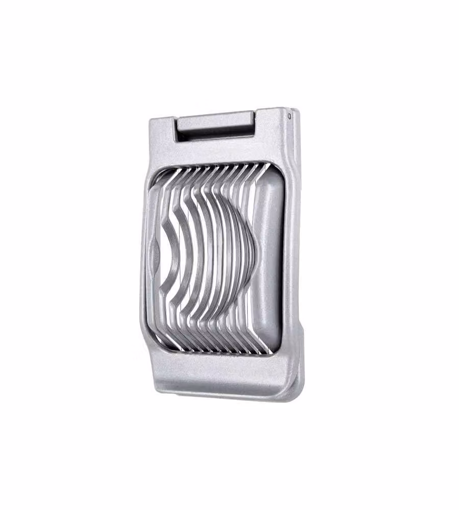 Westmark Affetta Uovo Duplex Grigio 13,5x8 cm in Alluminio e Acciaio inox