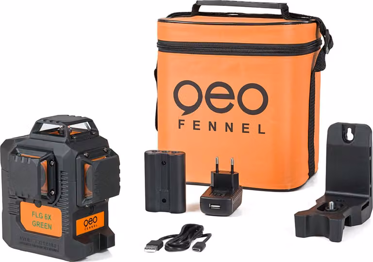 geo-Fenner Multi-Linienlaser FLG 6X-GREEN Starterset